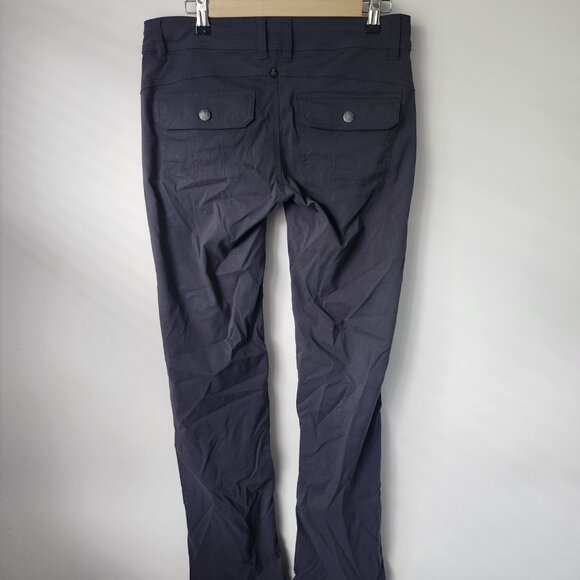 Prana Women's Halle Athletic Pants 6 Tall Navy Blue w4hatl113 UPF 50, - Picture 3 of 3